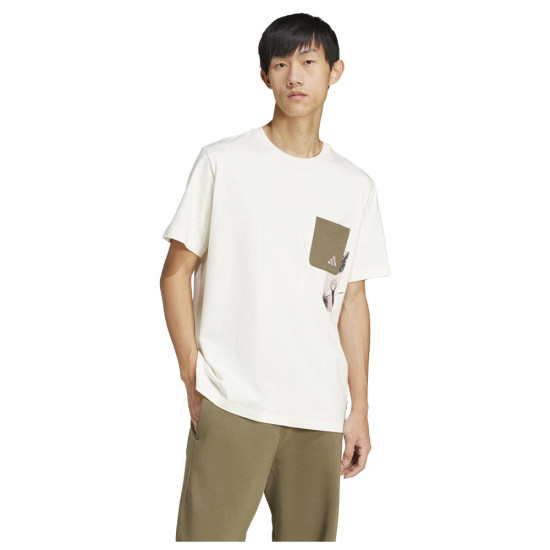 Adidas Ανδρική κοντομάνικη μπλούζα Lens Elevated Pocket Graphic Tee Adidas Ανδρική κοντομάνικη μπλούζα Lens Elevated Pocket Graphic Tee